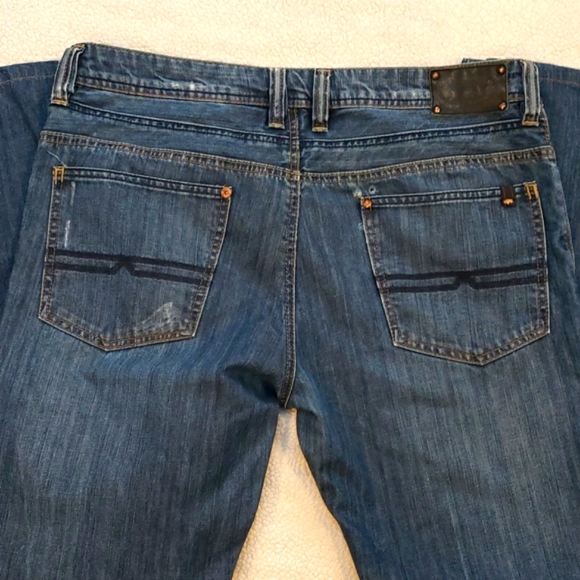 Blue Distressed Denim by Buffalo * EVAN Style * - Picture 5 of 10